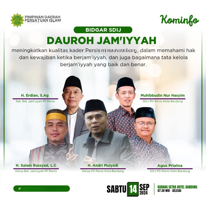 Dauroh Jamiyyah SDIJ PD PERSIS Provinsi Papua